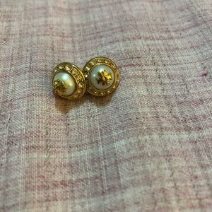 Tory Burch pearl earrings